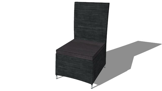 餐椅宴会椅普通椅模型-编号171466 sketchup室内模型下载 第1张