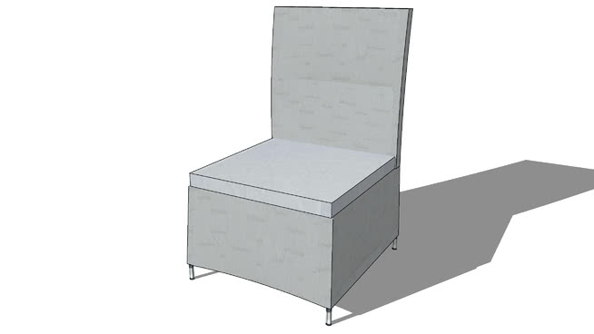 餐椅宴会椅普通椅模型-编号171475 sketchup室内模型下载 第1张