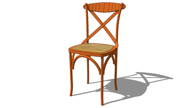 椅子lasurée传统，室内模型 sketchup室内模型下载 第1张