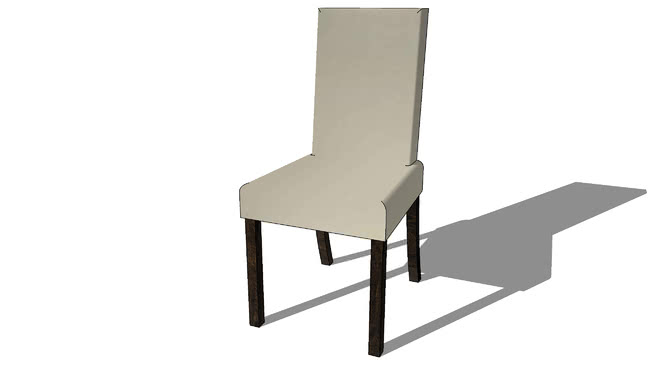 餐椅宴会椅普通椅模型-编号171502 sketchup室内模型下载 第1张
