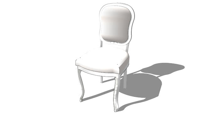 凡尔赛宫椅子模型-编号171511 sketchup室内模型下载 第1张
