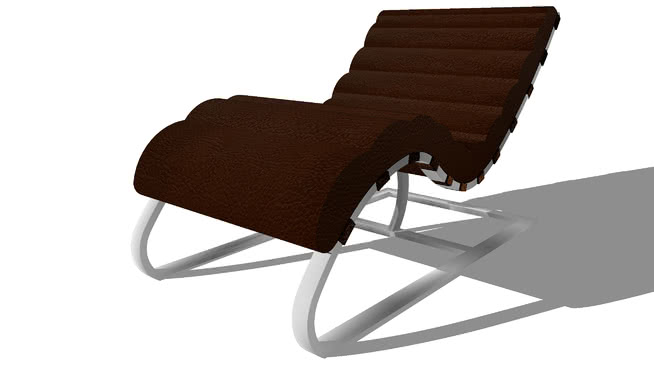 躺椅模型-编号171544 sketchup室内模型下载 第1张