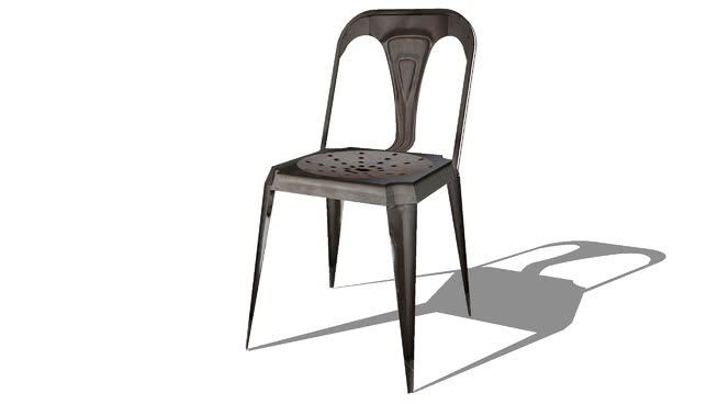 餐椅宴会椅普通椅模型-编号171694 sketchup室内模型下载 第1张