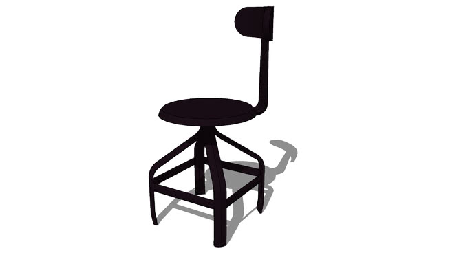 办公椅模型-编号171700 sketchup室内模型下载 第1张