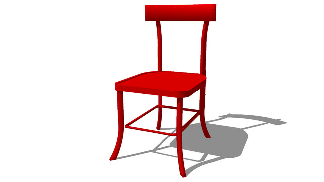 餐椅宴会椅普通椅模型-编号171748 sketchup室内模型下载 第1张