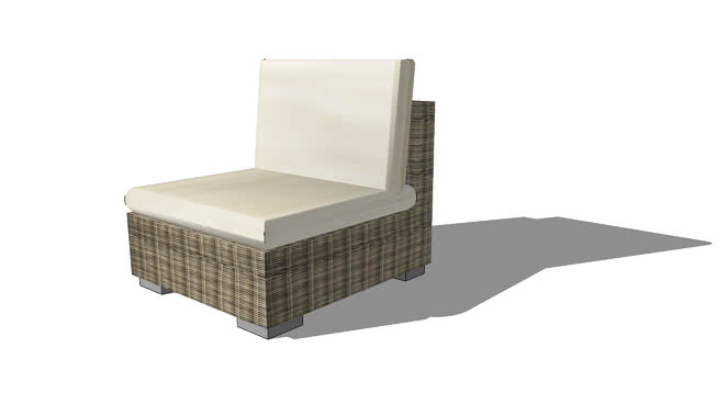 躺沙发本色ST拉斐尔，7室内模型 sketchup室内模型下载 第1张