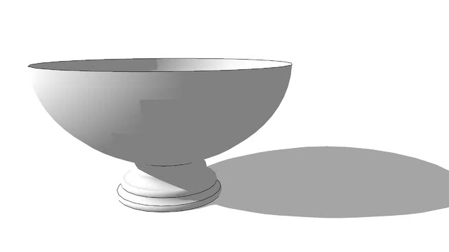 香槟桶碗盘容器模型-编号173272 sketchup室内模型下载 第1张