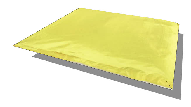 垫子地垫靠枕模型-编号173299 sketchup室内模型下载 第1张