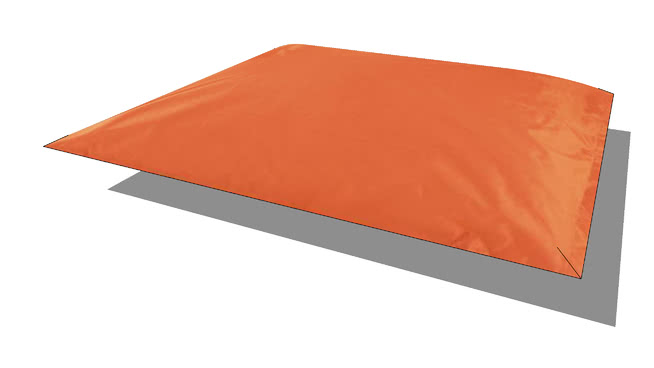 垫子地垫靠枕模型-编号173305 sketchup室内模型下载 第1张