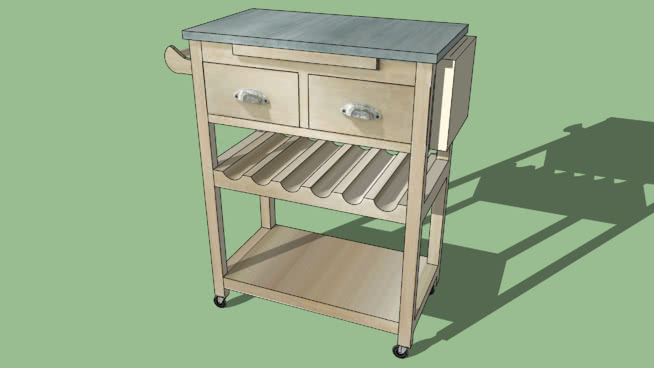 餐厨室内组件su模型-编号173590 sketchup室内模型下载 第1张