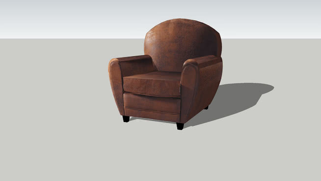 亚利桑那州的椅子 sketchup室内模型下载 第1张