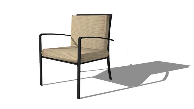 椅子的详情，室内模型 sketchup室内模型下载 第1张