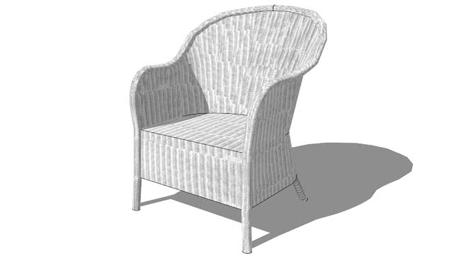 椅子本色维安，，,室内模型。 sketchup室内模型下载 第1张