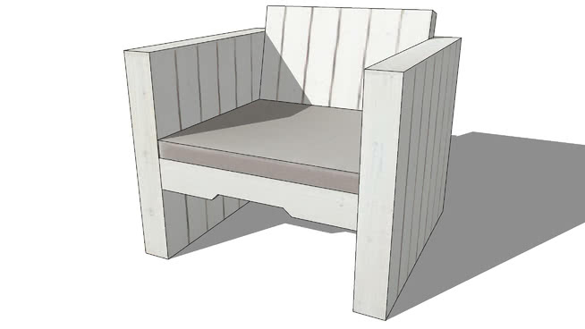 椅子法鲁，5室内模型 sketchup室内模型下载 第1张