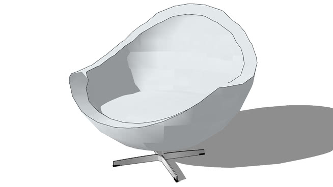 椅子guariche133106室内模型 sketchup室内模型下载 第1张