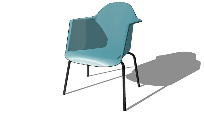 椅子guariche蓝13319169室内模型 sketchup室内模型下载 第1张