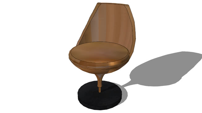椅子guariche骆驼，室内模型 sketchup室内模型下载 第1张