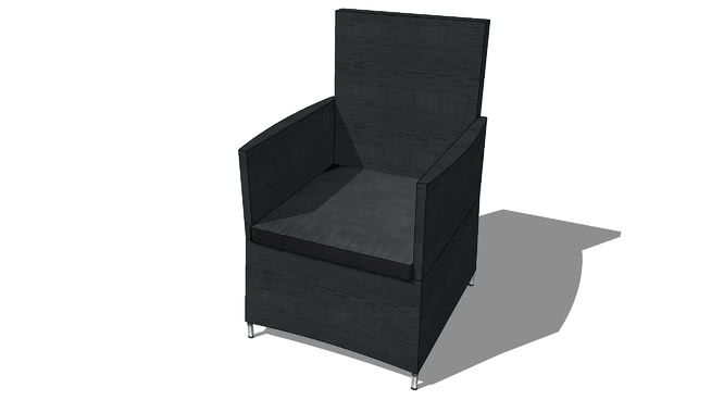 餐椅宴会椅普通椅模型-编号175012 sketchup室内模型下载 第1张