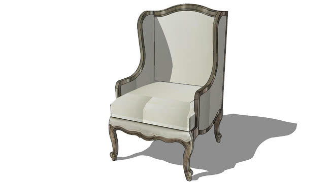 大君The椅子， 690室内模型 sketchup室内模型下载 第1张
