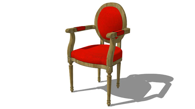 餐椅宴会椅普通椅模型-编号175183 sketchup室内模型下载 第1张