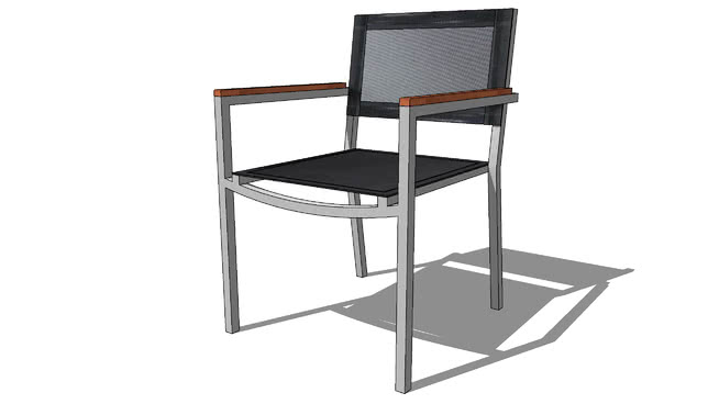 餐椅宴会椅普通椅模型-编号175279 sketchup室内模型下载 第1张