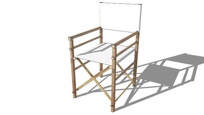 罗宾逊家的椅子，白色1839室内模型 sketchup室内模型下载 第1张