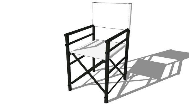 罗宾逊家的椅子，黑色139723室内模型 sketchup室内模型下载 第1张