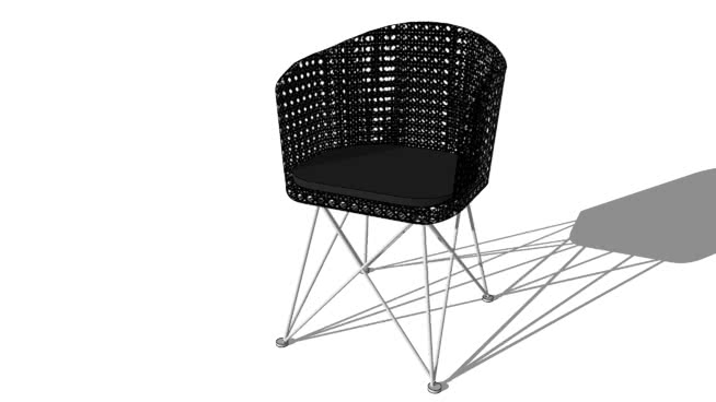 椅子的黑帆，室内模型 sketchup室内模型下载 第1张