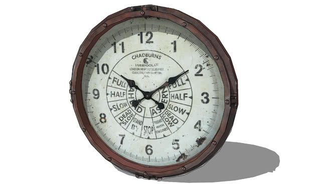 装饰时钟模型-编号175780 sketchup室内模型下载 第1张
