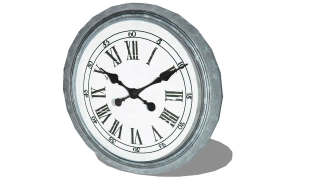 装饰时钟模型-编号175810 sketchup室内模型下载 第1张