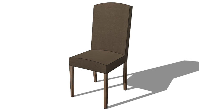 餐椅宴会椅普通椅模型-编号176128 sketchup室内模型下载 第1张