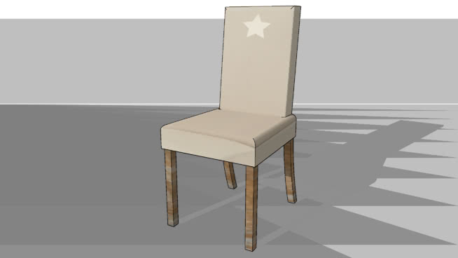 婚庆餐椅模型-编号176173 sketchup室内模型下载 第1张