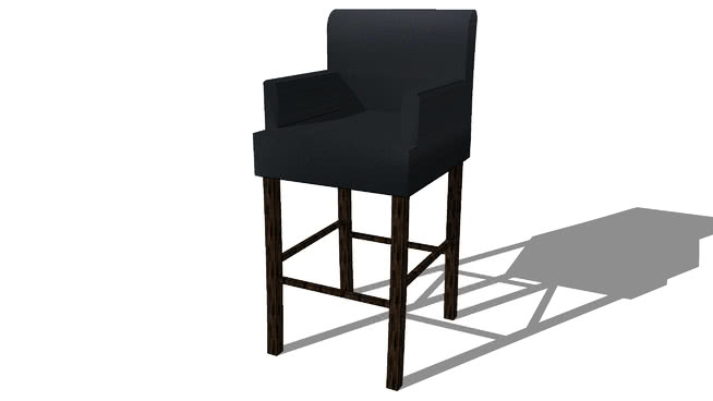 婚庆餐椅模型-编号176236 sketchup室内模型下载 第1张