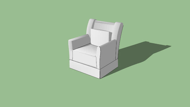 椅子模型-编号176308 sketchup室内模型下载 第1张