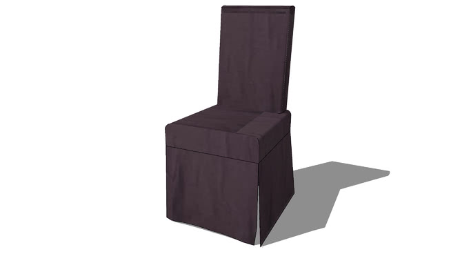 椅子模型-编号176311 sketchup室内模型下载 第1张