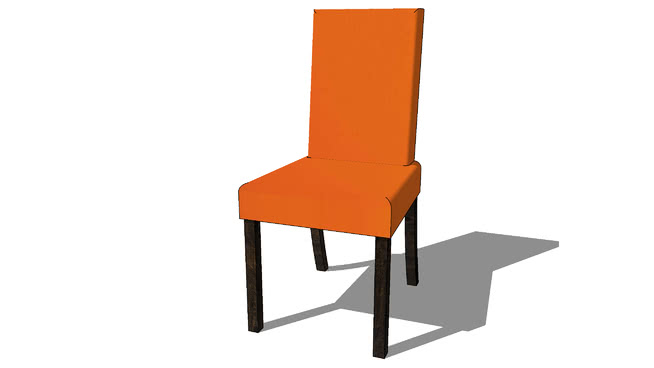椅子模型-编号176320 sketchup室内模型下载 第1张