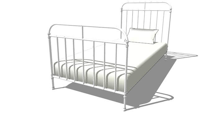 儿童床模型-编号177952 sketchup室内模型下载 第1张