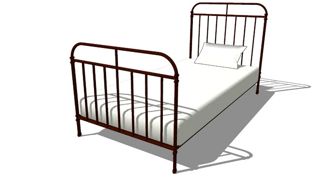 儿童床模型-编号177964 sketchup室内模型下载 第1张