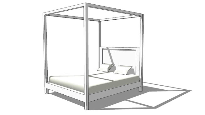 儿童床模型-编号177979 sketchup室内模型下载 第1张
