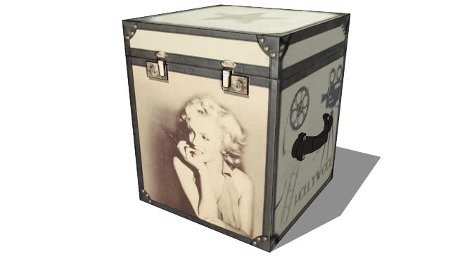 储物箱玩具箱工具箱模型-编号178163 sketchup室内模型下载 第1张