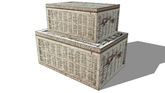 储物箱玩具箱工具箱模型-编号178250 sketchup室内模型下载 第1张