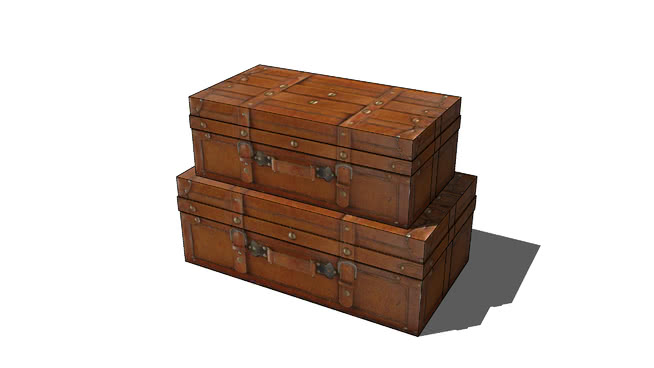 储物箱玩具箱工具箱模型-编号178277 sketchup室内模型下载 第1张
