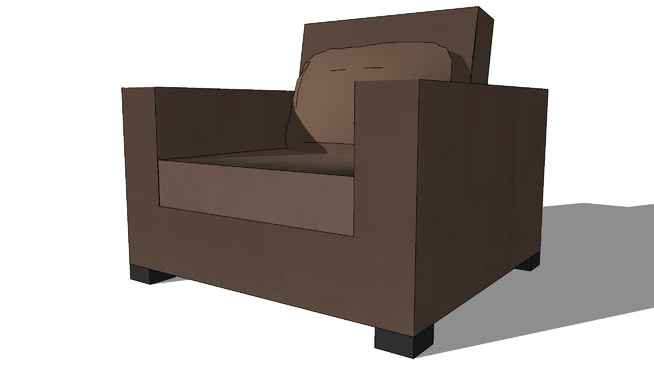 米兰，椅子的巧克力，室内模型 sketchup室内模型下载 第1张