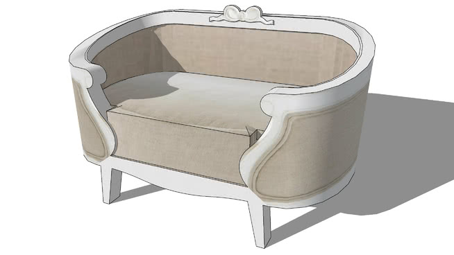 沙发模型-编号179558 sketchup室内模型下载 第1张