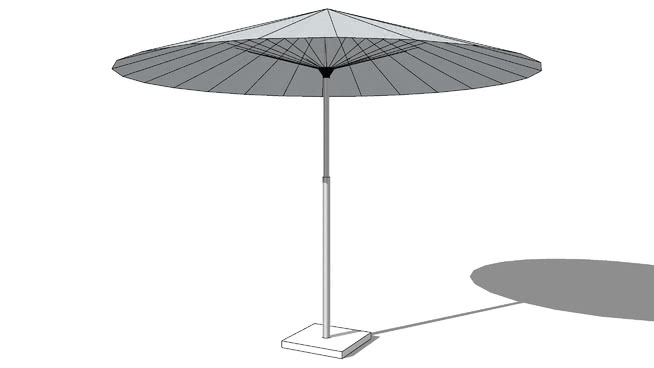 木瓜白伞，室内模型 sketchup室内模型下载 第1张