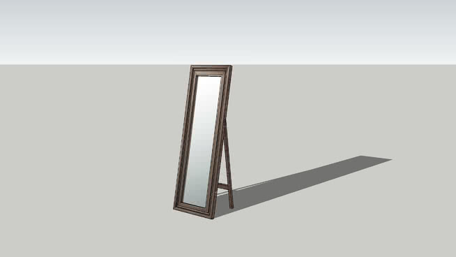 镜子模型-编号488 sketchup室内模型下载 第1张