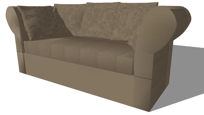 沙发模型-编号180575 sketchup室内模型下载 第1张