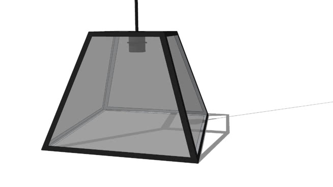 小型吊灯模型-编号181469 sketchup室内模型下载 第1张