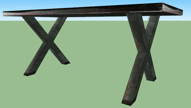 餐桌sketchup模型-编号181667 sketchup室内模型下载 第1张