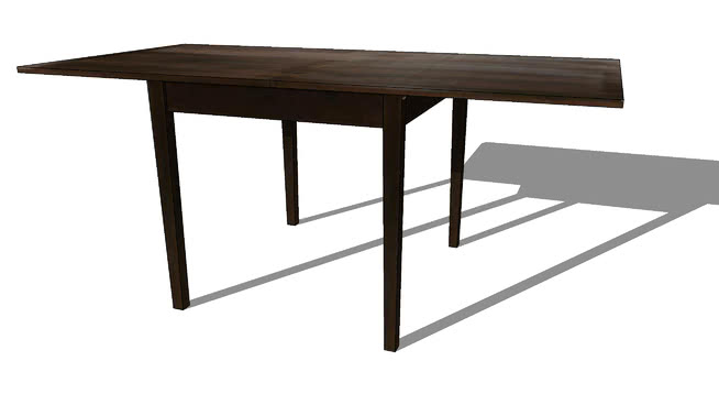 餐桌sketchup模型-编号181685 sketchup室内模型下载 第1张
